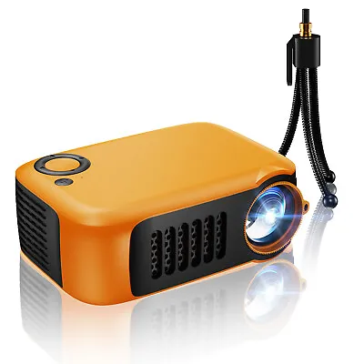 Portable Projector Full HD 1080P Mini Home Theater Cinema Video Movie HDMI USB • $33.99