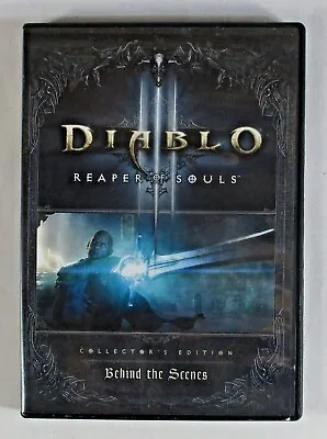 Diablo Iii Reaper Of Souls Collector's Edition Behind The Scenes Blu-ray & Dvd • $19.95