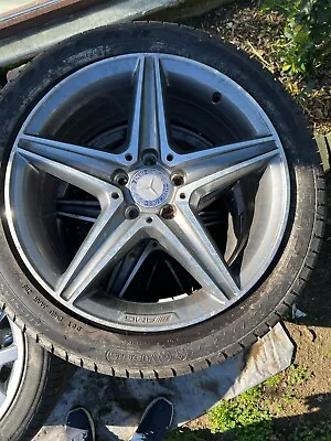 New 4 AMG OEM Wheel Rim 17-20 Mercedes Benz E300 E350 E400 E450 Rims Tires • $899