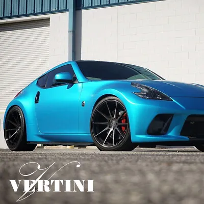 19  Vertini Rf1.3 Black Forged Concave Wheels Rims Fits Nissan 370z • $1550