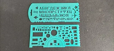 Mission Plotter Russian Combat 2 Pcs Officer Ruler Special Tool Officers Line • $7