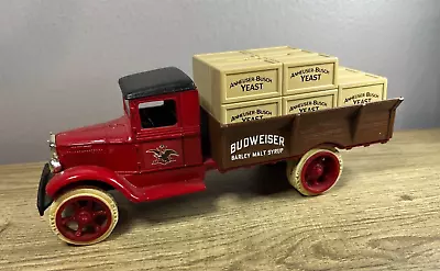 1931 Hawkeye Crate Bank - ERTL Budweiser Barley Malt Syrup - 1:34 Scale Diecast • $9.95