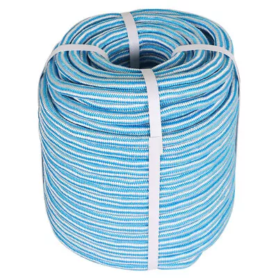 1/2 Inch 200 Ft Braided Rope 24 Strand Braided Rope High Strength 8000 Lbs • $59.18