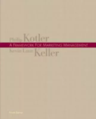 A Framework For Marketing Management Perfect Philip Keller Kevi • $6.19