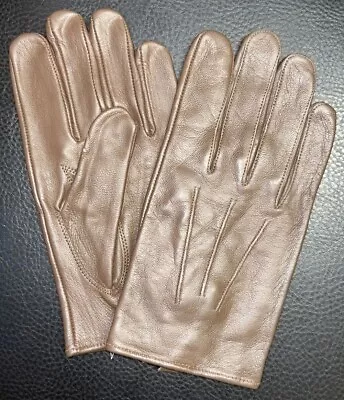Men's Leather Dress Gloves Driving Gloves Made With  With Some Cosmetic Damage • $8