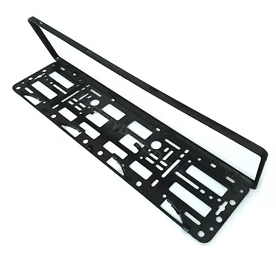 1x NUMBER PLATE SURROUNDS HOLDER FRAME FOR VW TRANSPORTER VAN T5 T6  • $12.42