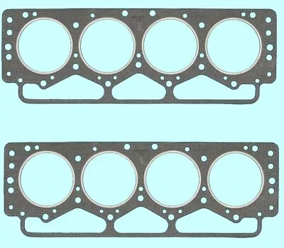 BEST Cylinder Head Gaskets Set/2 For 1955-1956 Packard 320 352 374 V8 AMC Hudson • $126.50