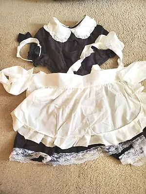 Cosplay Anime Maid Dress With Accessories • $70