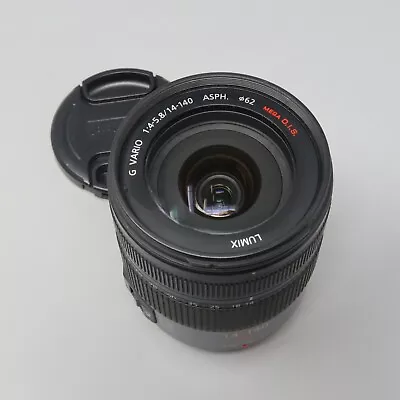 Panasonic Lumix G VARIO 14-140mm F4-5.8 ASPH. POWER O.I.S. (M4/3) Black • $199