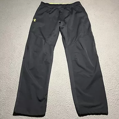 Under Armour Cold Gear Infrared Sweatpants Mens Large Gray Stretch Waist • $29.99