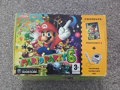 Mario Party 6 - Nintendo GameCube - UK PAL - Boxed With Microphone - No Manual  • £100