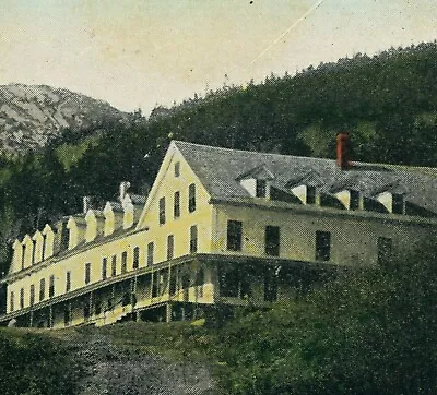 Hand Colored Half Way House On Monadnock Mtn Postcard Jaffrey NH Duncan Druggist • $12.47