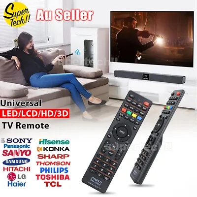 Universal TV Remote Control LCD/LED For Sony/Samsung/Panasonic/LG/TCL/Soniq AU • $5.75