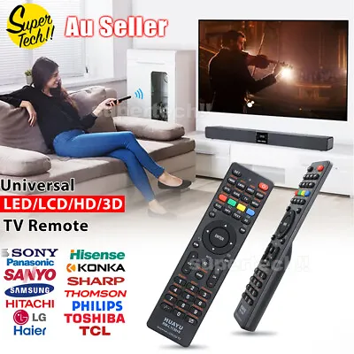 $7.95 • Buy Universal TV Remote Control LCD/LED For Sony/Samsung/Panasonic/LG/TCL/Soniq AUS