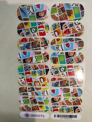 $10 • Buy 🌟Jamberry Nail Wrap Full Sheet Nail Art Stickers - Popstar