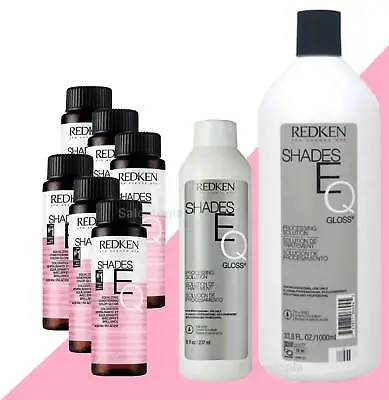 REDKEN Shades EQ Gloss Demi - Permanent Hair Color | 2oz | - Solution - • $13.95
