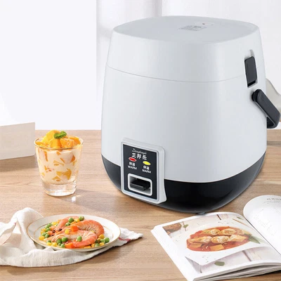 $33.89 • Buy Portable Electric Rice Cooker 1.2L Mini Small Rice Cook 3 Cups For 1-2 Person AU