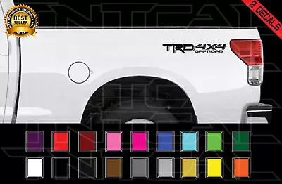 $17.71 • Buy TRD 4x4 Off Road Decal Set Fits: Tundra Tacoma Toyota Truck Vinyl Stickers