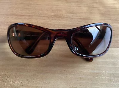 RARE MAUI JIM ONO SUNGLASSES Tortoise Frames Bronze Polarized Lenses MJ 127-10 • $49.99