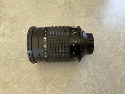 Minolta MD RF Rokkor 500mm F8 • £142