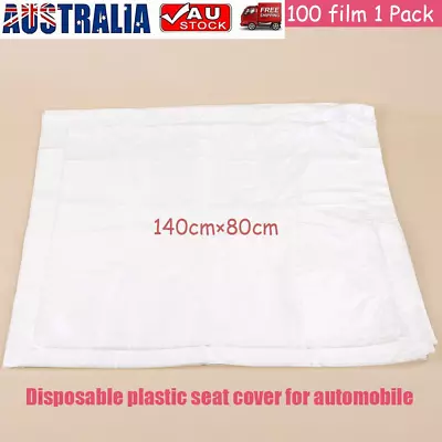 100pcs Universal Disposable Car Seat Covers Vehicle Cover Protective Mechanic • $23.45