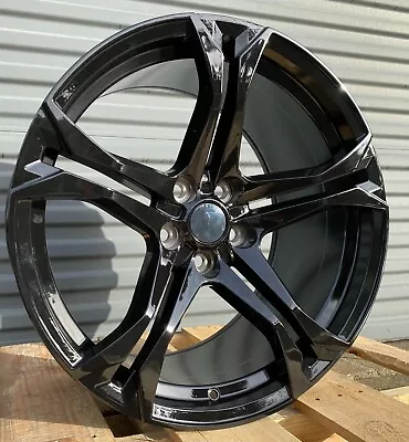 20  Black Wheels 20x10 20x11 Fit Chevrolet Camaro SS LS RS ZL Z28 ZR1 Brembo • $992