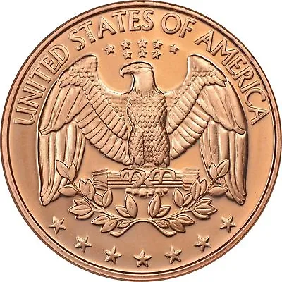 1 Oz Copper Round - U.S. Quarter • $2.75