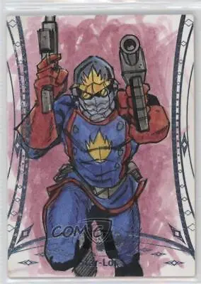 2014 Upper Deck Marvel Premier Sketch Cards Character 1/1 Star-Lord #33 0s3 • $92.54