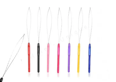 Nano Ring Or Micro Ring Hair Extensions Wire Pulling Loop Tool X 3 5 10 Or 20 • £3.25