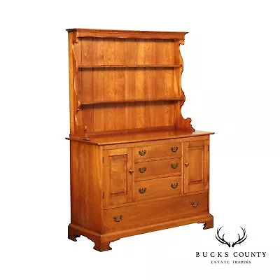 Stickley Cherry Valley Vintage Hutch Top Buffet Server • $1195