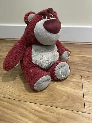 Toy Story 3 Lotso Strawberry Bear 13” Plush Soft Toy From Disney Store • £9.99