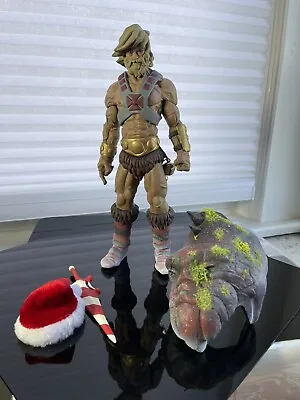 MOTU Statue He-Man And Fallen Art Whereschappell Masters Of The Universe  • $600