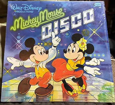 MICKEY MOUSE (LP) DISCO.  Disneyland Records 2504.  1979.  EX • $10