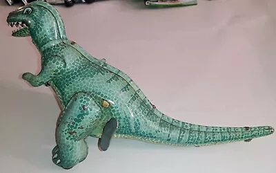 1960s LINEMAR Mar Toys JAPAN GODZILLA Wind-Up Tin Toy Parts Working Clockwork. • $54.99