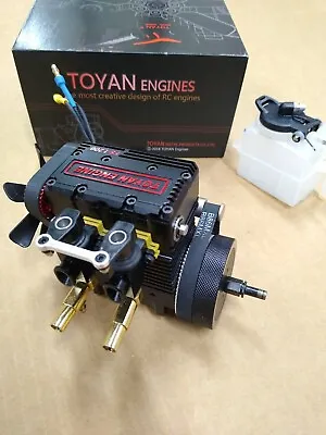 Toyan FS-L200 Twin-Cylinder Four-Stroke Nitro RC Engine  • $285