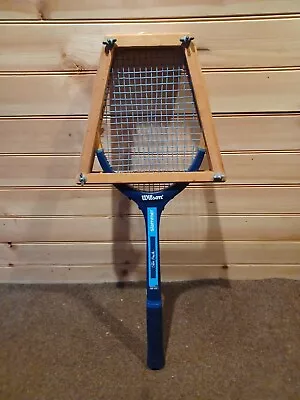 Vintage Stan Smith Wooden Racquet-slammer-speed Flex-made In Belgium-4 1/2 Grip • $35