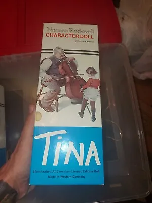 $15 • Buy Norman Rockwell Character Doll Collector's Edition Tina Original Box