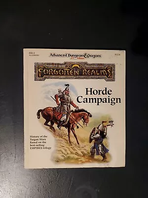 AD&D 2e Forgotten Realms FR12 Horde Campaign • $39.44