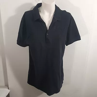 Versace Collection Black Polo Shirt Sz L • $98