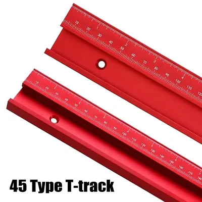 Enhance Efficiency With 1pc Aluminum Alloy 45 Type T Track Miter Track • $34.58