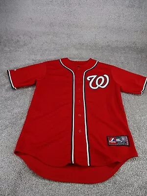 $34.99 • Buy Majestic Washington Nationals Desmond #20 Jersey Mens Medium Red