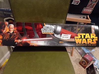 Star Wars Revenge Of The Sith: Count Dooku Electronic Lightsaber - Used • £96.42