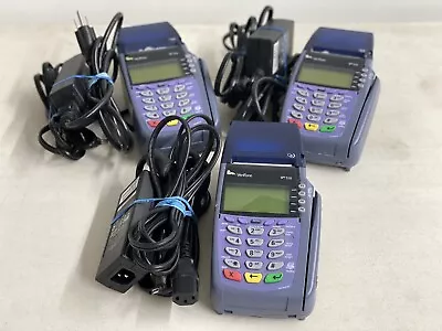 Lot Of 3 VeriFone VX510 Model: OMNI5100 Credit Card Terminal Reader • $39.99