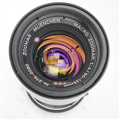 Zoomar 50-125mm F4 Macro Zoomar   #276-0080 • $935