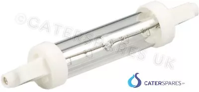 Catering Halogen Heat Lamp Bulbs 200watt Double Jacketed Gantry Light 118mm R7 • £7.99