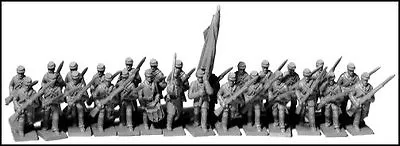 N SCALE:  ADVANCING INFANTRY - SACK COATS/SLOUCH HATS - USA  - #ACW-2 By GHQ! • $8.55