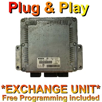 £69 • Buy Peugeot 406 HDi ECU 0281011521 / 9656314380 / 23 *Plug & Play* Free Programming!
