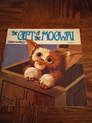 The Gift Of The Mogwai Story 1 Gremlins With Record -1984 • $5