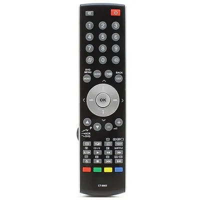 £7.70 • Buy Replacement Remote Control For TV Toshiba REGZA 26C3030D 26C3030DB 32C3030DB