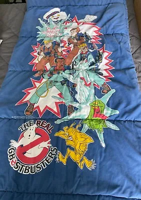 Vintage 1986 Ghostbusters Child’s Sleeping Bag-Great Graphics & Working Zipper • $45